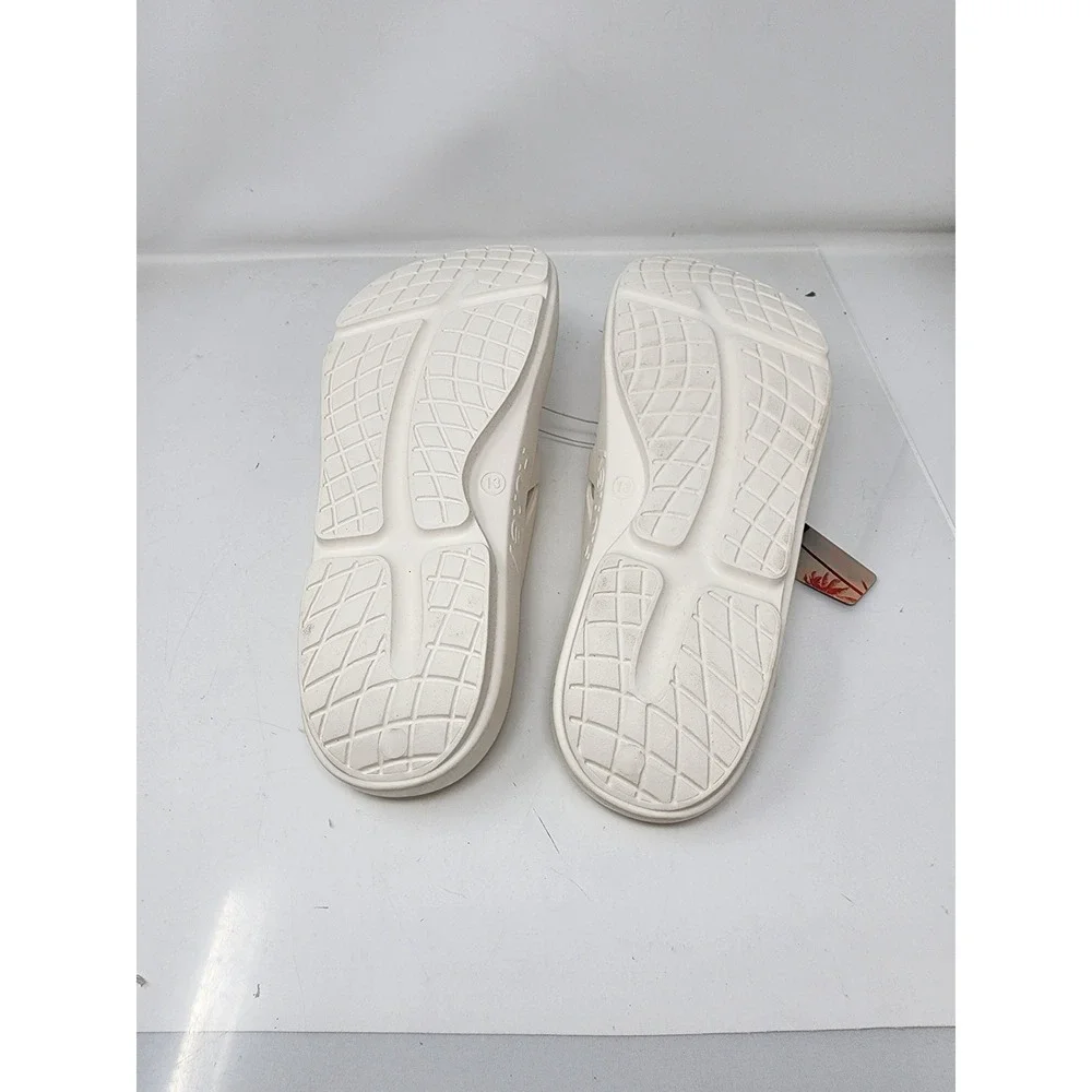 Hurley Mens Injection Flip‎ Flop Sandals Cream White Size 13 HFS0140-270 NEW